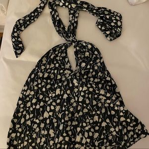 Zara floral halter top